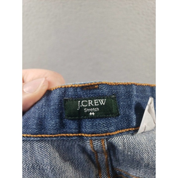 J Crew Jeans Women's 29 S Blue Denim Bootcut Cotton Stretch Medium Wash 29x30 - Picture 13 of 16
